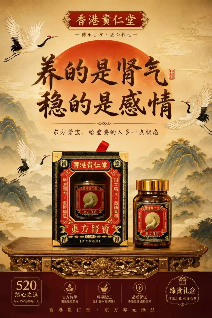 香港貴仁堂東方腎寶產品形象